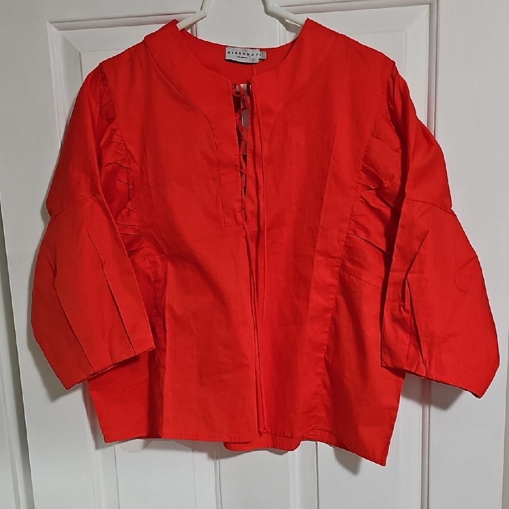 Red Women's Blouse